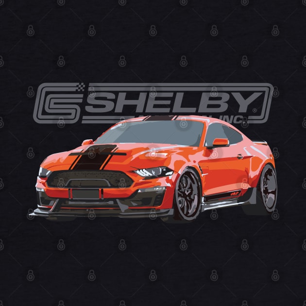 Shelby Ford Mustang Twister Orange by cowtown_cowboy